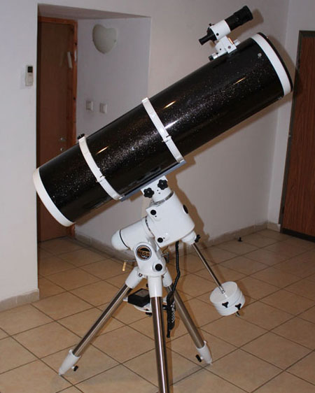 skywatcher 250mm newtonian on eq6