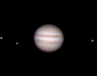 jupiter through large telescope