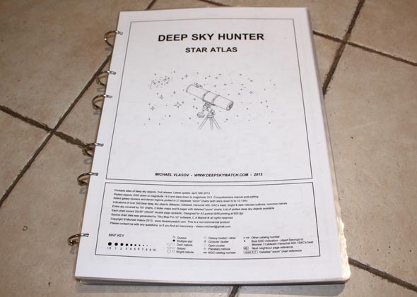 deep sky hunter atlas cover
