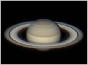 saturn, 250mm newtonian and DFK21