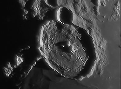 gassendi crater on moon