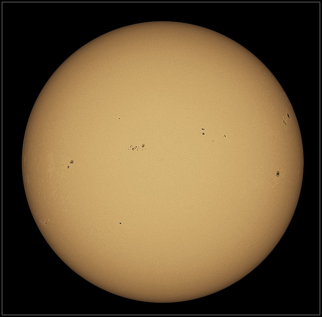 sun full disc - 22/3/2014