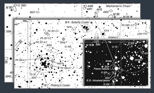 downloadable printable sky atlas - deep sky hunter