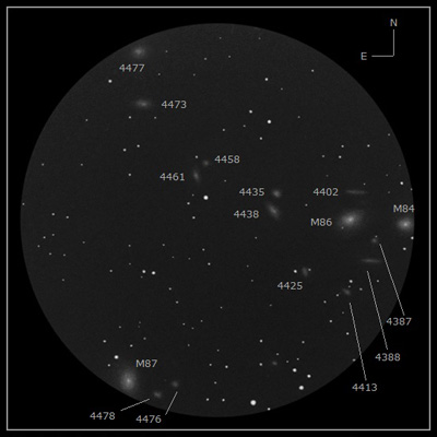 markarian's chain sketch annotated