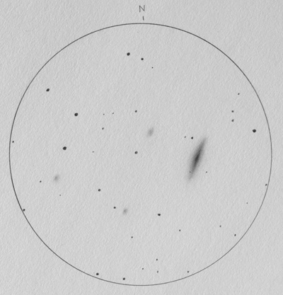 ngc 7331 - original drawing