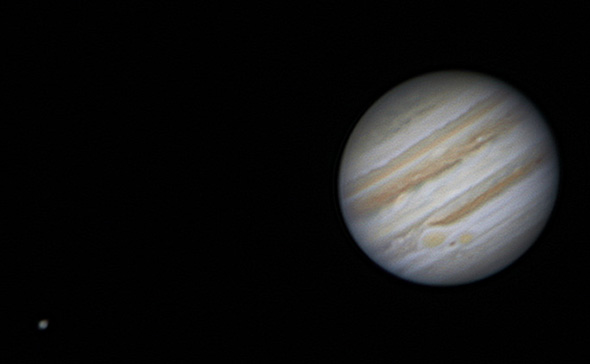 jupiter double red spot october 2012