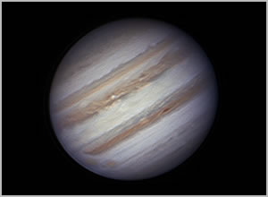 jupiter double red spot 20 oct 2012