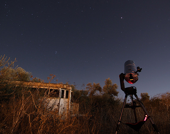 observing mars with a 8" telescope 