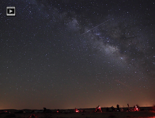 desert star part - may 2014 - timelapse animation