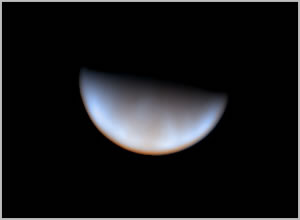 venus, 1 may 2020, crescent, 8 inch photo