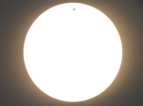 Venus Transit 2012 - realistic exposure