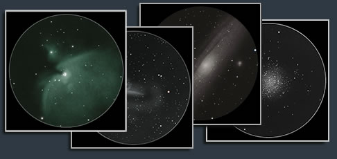 messier deep sky sketches